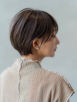 ケアリー 流山おおたかの森(Carelly)&nbsp;デザインカラー/レイヤーカット/ウェットヘア/オリーブベージュ