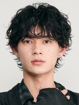 フィフス 大分(fifth)&nbsp;大分シャドウパーマメンズカットラウンドマッシュツーブロック