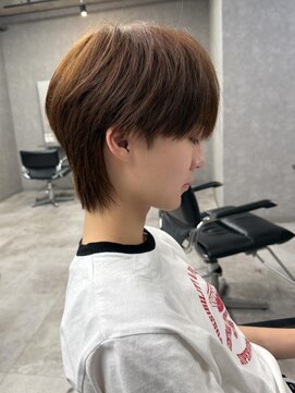 エルマーク 本山(L-MARK) フェザーパーマ/シャドウパーマ/ダウンパーマ/men's