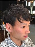サイドすっきり知的風好感度UPふわふわスタイル。