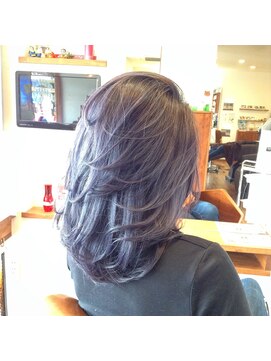 心(cocoro) バイオレットグレージュ