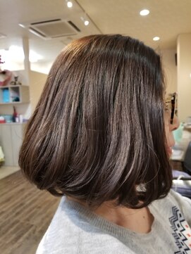 美容室 ザ ニューライン 大人女性ボブスタイル