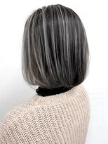 ディーカヘアーセンダイ(Di KA HAIR sendai)&nbsp;バレイヤージュ/切りっぱなしボブ/ショートボブ