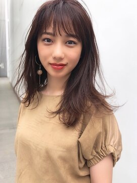 グローブス オモハラ(THE GLOBES OMOHARA) 小顔ダブルバング×ブランジュカラー