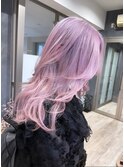 ピンクラベンダー×レイヤー