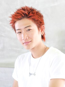 にもう スパイキーショート　アップバング　R2