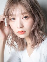 カバーヘア ブリス 北浦和(COVER HAIR bliss) ホワイトベージュくせ毛風小顔大人ガーリーw北浦和10代20代30代