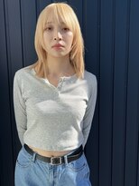 サンディーズ(Sandees)&nbsp;ブリーチダブルカラーホワイトブロンド