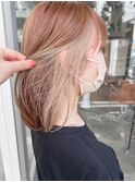 “ earring color / white  beige “