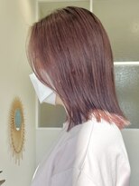 ミュール(mule)&nbsp;ピンクベージュ/1ブリーチ/ミディアム