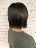 ツヤ感☆切りっぱなしボブ