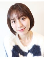 アイ(I.)&nbsp;【 Ｉ. 】30代からのナチュラル前下がりショートボブ　川口