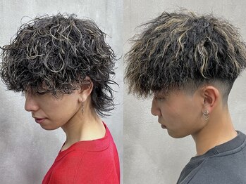 ダズルヘアーブラスト(DAZZLE hair BLAST)の写真/【本山徒歩1分】20代stylistが創るトレンドサロン!確かな技術とメンズの為の洗練されたこだわり空間が◎