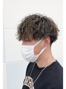 プリック(PRick) ハイライト/メッシュ/ツイストスパイラル/メンズパーマ