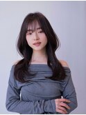 セミディ/シアカラー/姫カット/髪質改善/小顔/20代30代