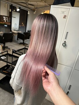 ラフ 難波店(LAFF) #セミディ#シアカラー#ショートヘアー#姫カット#ダークアッシュ