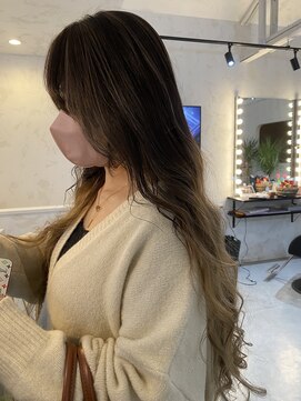 プルメリアドット(Plumeria.) バレイヤージュ