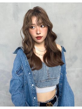 ユーフォリア 渋谷グランデ(Euphoria SHIBUYA GRANDE) 秋のくすみベージュ◎ 中韓ミックスヘア！