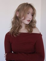エヌ トーキョー(enu TOKYO) ブロンドベージュ ヤーカット　海外スタイル