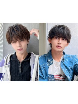 【最旬トレンド】メンズ支持の高い似合わせカットでON/OFFもキマる。再現性高く毎朝のセットも楽[仙台愛子]