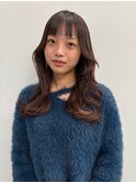 【ステップボーンカット】ロングレイヤー/顔まわりレイヤー