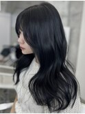 【艶感ブルーブラック】韓国ヘア