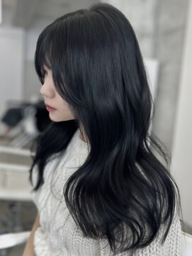 アイシー 表参道(ICY) 【艶感ブルーブラック】韓国ヘア