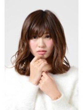 アース 霧島国分店(HAIR&MAKE EARTH) 大人可愛いＡラインミディアム