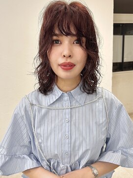 ナービス(NARVIS) ニュアンスミディアムパーマ/オレンジブラウン