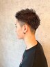 男前基本セット☆似合わせカット+眉カット+シャンプーへッドマッサージ￥4490