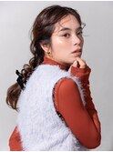 大人ガーリー夏京都ドレスヘアヘアセット二次会