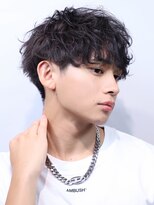 リップス 千葉annex(LIPPS)&nbsp;シャドウパーマ 刈り上げマッシュ