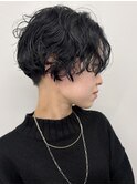 メンズライク刈り上げハンサムショート