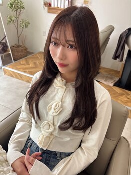 ウフフ(ufufu)の写真/【秋吉】韓国っぽ顔周りカット◎自分らしさ×トレンド感であなただけの似合わせスタイルへ*