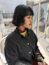 オブヘアージユウガオカ(Of HAIR Jiyugaoka)&nbsp;【ボブ×パーマ】