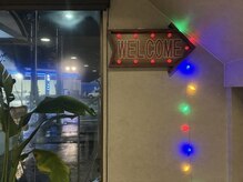 ヘアーサロンプチの雰囲気（遊び心ある小物もぜひチェックしてみてください◎）