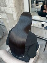 ハル 新宿(haru)&nbsp;黒髪ロング/ストレートロング/髪質改善/ツヤ髪/韓国風