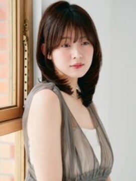 ジーナ 月島(Zina) 髪質改善*顔回りカット似合わせレイヤー【Zina月島】