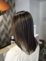 アース オーセンティック 三鷹店(EARTH Authentic)&nbsp;グレージュハイライトカラー