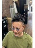 スパイキーショート×ピンツイスト