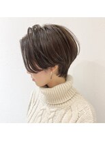 レンク(LENC)&nbsp;Coast.ラインショートボブ×小顔×アディクシーカラー