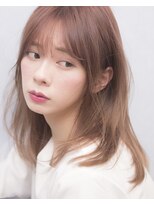 ジョワイユヘアーデザイン(Joyeux)&nbsp;大人上品なナチュラルストレート　アッシュブラウンカラー