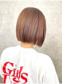 大人ショートボブ/ショートヘア/イルミナカラー/前髪あり[調布]