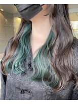 カリーナコークス 原宿 渋谷(Carina COKETH) インナーカラー (ダブルカラー)イヤリングカラー オージュア