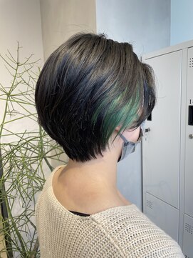 エイト ヘアサロン 渋谷本店(EIGHT) ショートイヤリングカラー