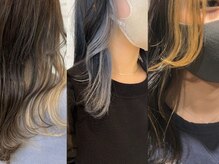 ビス ヘア アンド ビューティー 西新井店(Vis Hair＆Beauty)の雰囲気（まだまだ人気のインナーカラー。ポイントで手軽にイメチェン！）