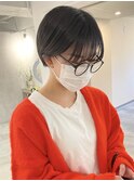イメチェンハッシュカットフルバング似合わせカット新宿