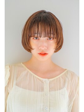 ガリカ 渋谷(Gallica) ひし形ショートボブマッシュ/大人可愛い丸み小顔20代30代