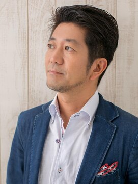 ダンディ館アダム 戸頭店 重軽バランスの絶妙スリックバックバーバーカットE戸頭