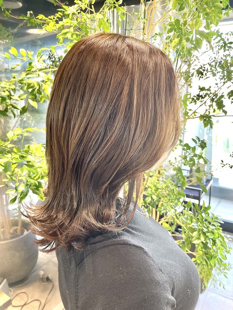 【イエベおすすめヘアカラー】オリーブベージュ